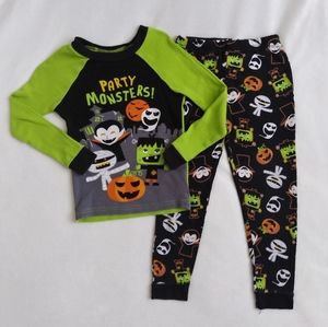Halloween party monsters pajama set